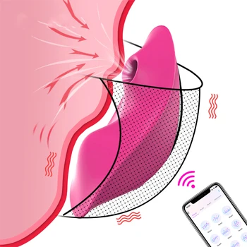 צעצועי מין לנשים Bluetooth מוצצת ויברטור אפליקציה של שליטה מרחוק לביש הנרתיק לגירוי הדגדגן רוטט לעיסוי תחתונים