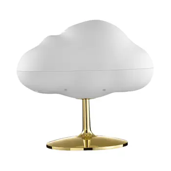 ארומה מפזר אדים ענן בצורת 270ml USB 7 אור שינוי צבע מנורת שולחן מגניב ערפל אדים עבור Office Home המיטה.