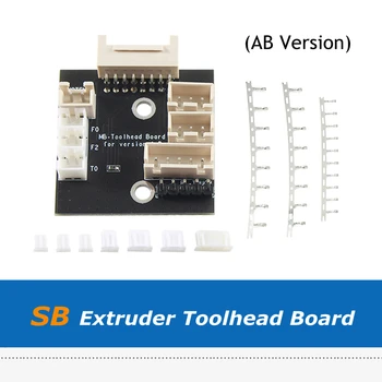 1pc AB גרסה Vyper Stealthburner מכבש Toolhead PCB מתאם לוח עבור Anycubi Vyper / קוברה מקס / פלוס חלקי מדפסת 3D