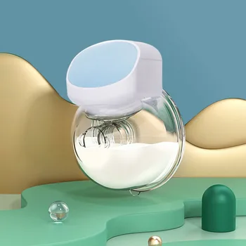 שקט חשמלי נייד משאבת חלב יד חופשית לביש אוטומטי Milker BPA-free USB Rechargable הנקה חלב אספן