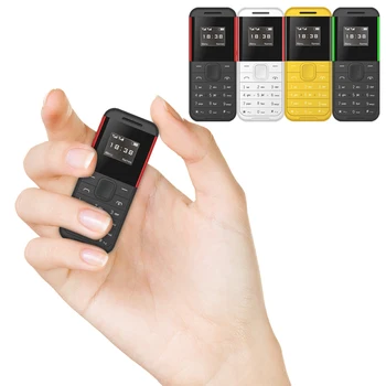 BM222 סופר מיני טלפון נייד אולטרה נייד קל משקל מקלדת אף Camera Dual Sim גלובלי גרסת Bluetooth GSM הטלפון קטן