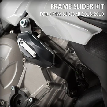 עבור ב. מ. וו S XR 1000 S1000XR 2015-2019 מנוע האופנוע שומר אנטי ליפול מסגרת גולשים מגן ערכת נופל הגנה משטח להגדיר