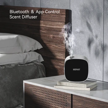 HIINST שמן ארומה מפזר עם 3000FT3 כיסוי Bluetooth & App בקרת ניחוח מפזר מטהר המכשיר הביתה O