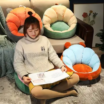 תוספות טאטאמי כסא כרית יפנית יושב רציף עצלן אדם פוטון כרית השינה לכריות הספה חלון הרצפה שטיח עגול כרית