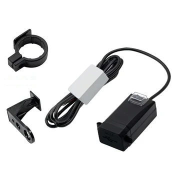 12V-24V QC3.0 יציאת USB כפולה עמיד למים אופנוע הכידון מטען ספק כוח מתאם שקע הטלפון ניווט