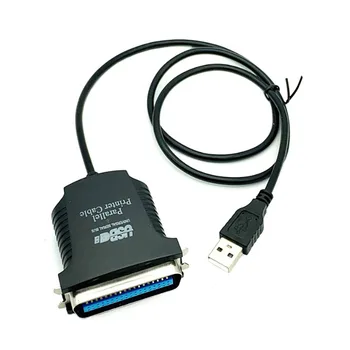 USB מקבילים כבל המדפסת, 36pin יציאת USB מתאם כבל מתאם להוביל