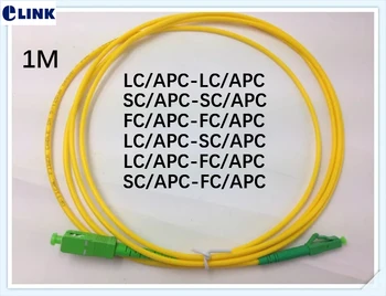 20pcs 1m LC/APC SC/APC FC/APC סיבים patchcord Singlemode Simpex 2.0 מ 