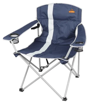 Ozark שביל גדול וגבוה הכיסא עם מחזיקי גביע, כחול חיצונית חוף הכיסא חיצונית כיסא כיסא קמפינג