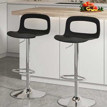 שחור עיצוב כסאות אוכל מטבח יהירות בר כיסאות פינת האוכל כסאות אוכל שולחן במשרד Cadeiras דה בג Dinings כיסאות להגדיר