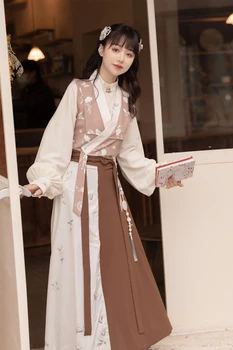 2023 עתה נשים סינית עתיקה מסורתית Hanfu גבירותיי אופנה מודרנית ההאנבוק הזה שושלת טאנג תחפושת שמלה נשית סטים