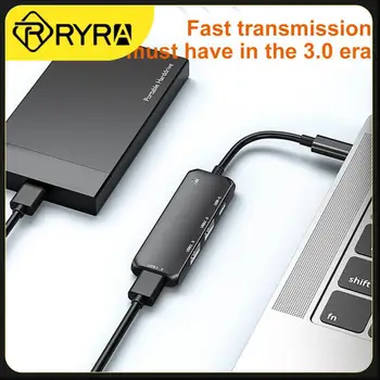 5Gbps מהירות גבוהה רכזת USB 3 0 4 יציאות USB 3.0 ספליטר Adaptador רב USB-C נייד מחשב נייד מחשב שולחני אביזרים