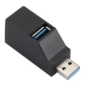 USB Mini-Extender יציב USB 3.0 Hub Plug-And-Play במהירות גבוהה קטנים רכזת ה-USB למדפסת העכבר U דיסק מצלמה דיגיטלית