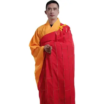 LATERONON באיכות גבוהה בודהיזם פנום פן זעפרן נזירים החלוק הצעיף Nanman לקחת את החלוק בגדים ג שא