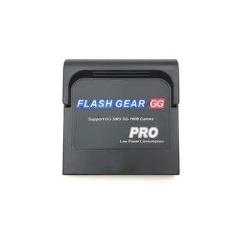 פלאש הילוך Pro חיסכון בחשמל פלאש העגלה המשחק מחסנית כרטיס PCB עבור Sega Game Gear GG מערכת הקליפה, שחור