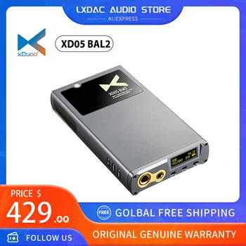 XDUOO XD05 BAL2 נייד DAC & מגבר אוזניות Bluetooth 5.1 XU316 4.4 מ 