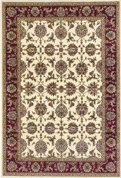 עמיד 2 x 8' רץ השטיח שנהב או אדום קלאסי גובל השטיח בסלון עיצוב הבית שטיחים בחדר השינה