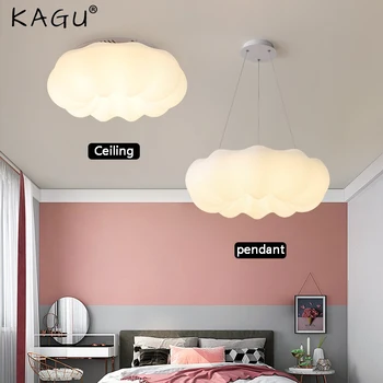 מודרני נברשת תאורה עבור חדר השינה חדר האוכל הביתה מסעדה עננים דקורטיבי Led על התקרה תלויות מנורות