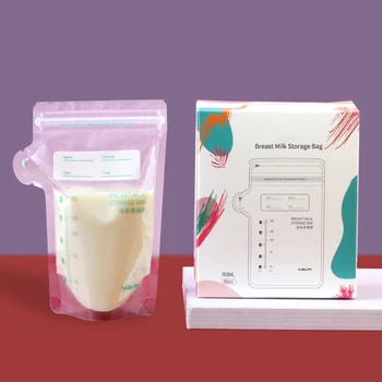 רב-תכליתי מזון לתינוקות כיס PE שקיות אחסון חלב אם על פירה מיץ חטיף