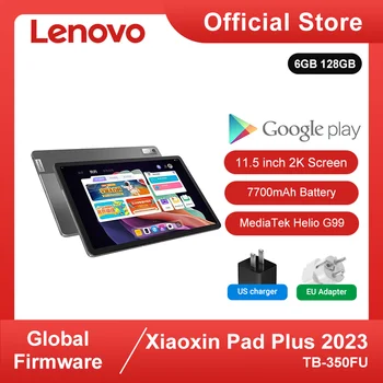 Lenovo Xiaoxin Pad Plus 2023 11.5 אינץ מסך 2K Helio G99 6GB 128GB לוח 120Hz 400nits Android12 7700mAh Lenovo Tab Plus 2023