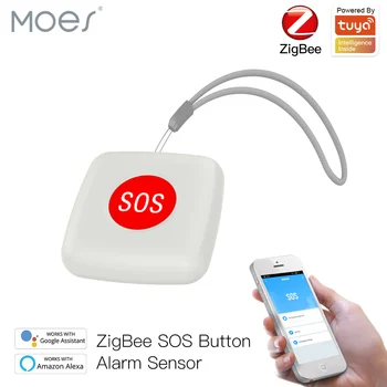 Tuya ZigBee SOS כפתור חיישן אזעקה קשישים ילדים אזעקת חירום help Tuya חכם החיים אפליקציה של שליטה מרחוק
