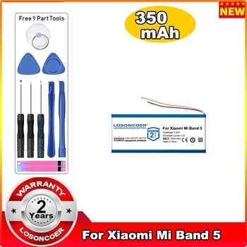 סוללה עבור Xiaomi Mi Band 1 2 3 4 5 6 7 7 Pro NFC Band3 Band4 Band5 Band6 Band7 צמיד רצועת צמיד ה-GPS פועל סוללה