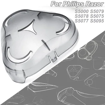 מכונת גילוח הראש כיסוי עבור Philips לחצות סטיץ S5000 S5075 S5077 S5079 S5078 S5095 כיסוי מגן שקוף