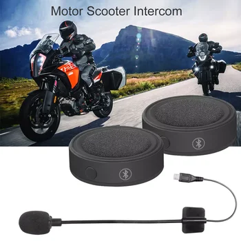 BT17 קסדת אופנוע אוזניות אלחוטיות Bluetooth 5.0 דיבורית אוזניות בטיחות