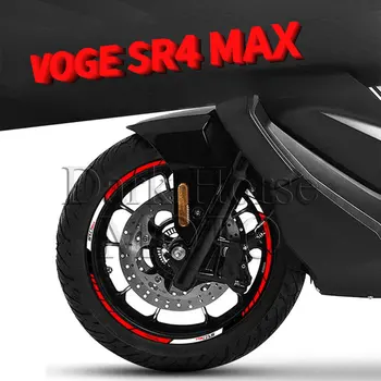 אופנוע שונה מוקד רעיוני המדבקה עמיד למים חישוק גלגל רים המדבקה על VOGE SR4 מקס SR4MAX