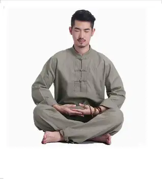 סתיו 2022 אנשים חדשים של יוגה בגדים סיניים נזיר הזן חליפת טאנג