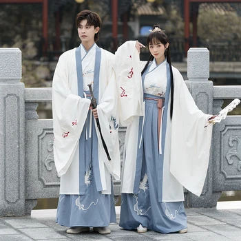 2022 סיני hanfu גברים&נשים עתיקה מסורתית רקמה תחפושות קוספליי בציר hanfu תחפושת dynastie טאנג בגדים