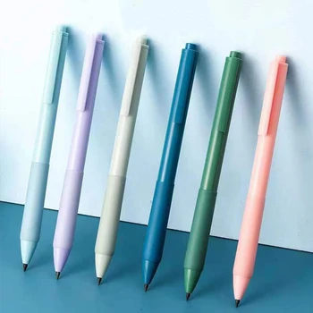 300Pcs לחץ על העיפרון קוריאה כתיבה אינסוף עפרונות ללא הגבלה כתיבה עטים עיפרון מכני ציוד לבית הספר
