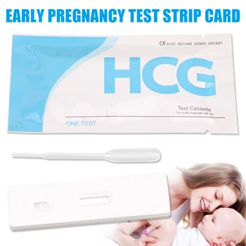 בתחילת ההריון PH רצועות הבדיקה לנשים 10pcs עצמית בדיקת שתן בבית פרטי המדידה LH HCG מוקדם ערכות בדיקה בדיקת הריון