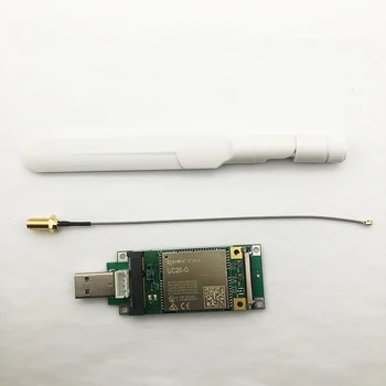10sets UC20-G Mini Pcie+IPEX SMA צמה+5dbi אנטנה+MINI PCIE למתאם USB עם כרטיס ה SIM-לחריץ מודול 3G