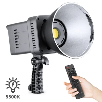 100W LED וידאו תאורת סטודיו 5500K 15000LM רציפה אור בואן להר צילום המנורה על המצלמה Softbox וידאו צילום המנורה