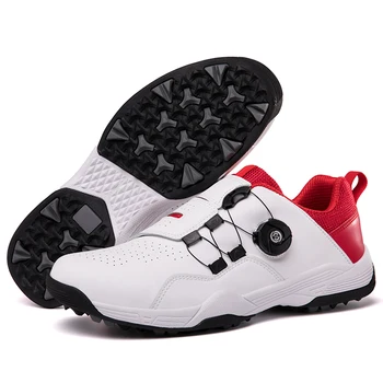 חדש Spikeless גולף נעלי גברים עמיד למים גולף נעלי חוצות נעלי הליכה נוחות עבור שחקני גולף, הליכה נעלי ספורט זכר